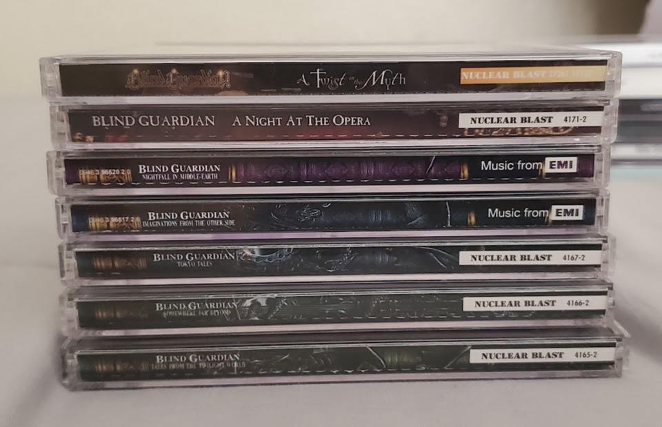 Blind Guardian CD's