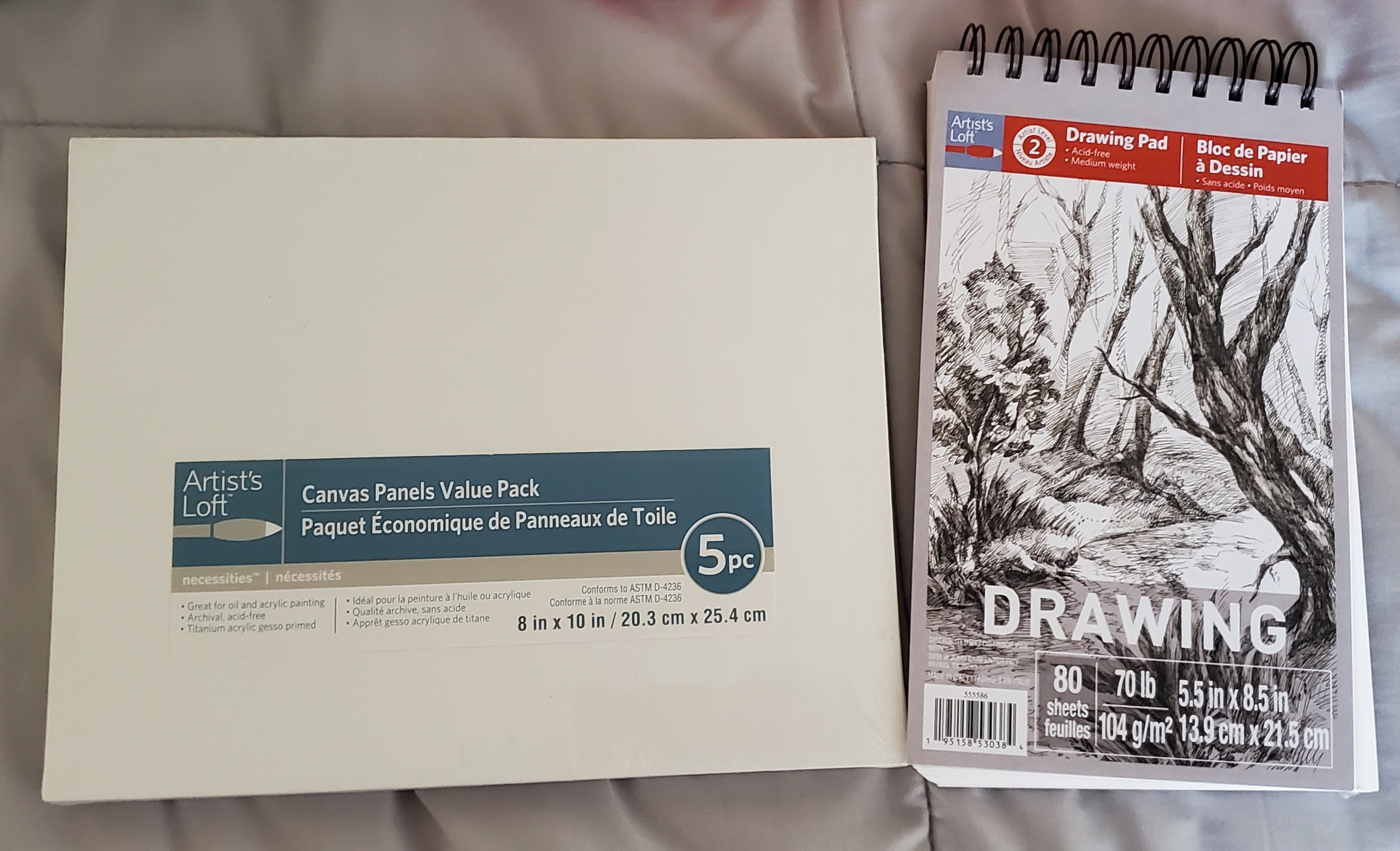 Canvas and Drawing Pad